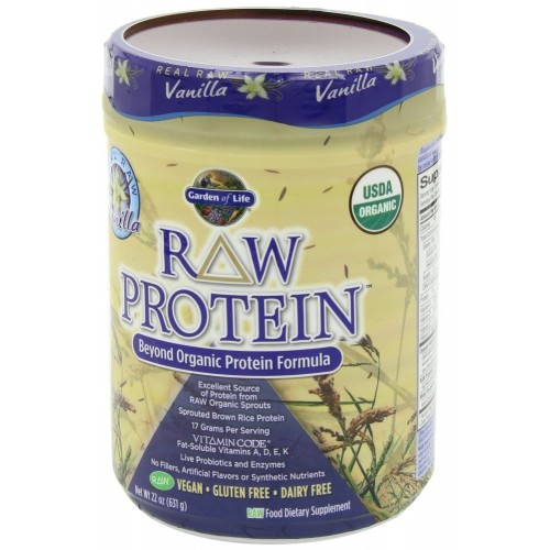 Garden of Life Raw Organic Protein Vanilla (631 gm)